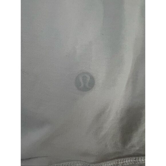 Lululemon White Workout Tank Top Sleeveless Athletic Cross Back Women Size S - Picture 5 of 9